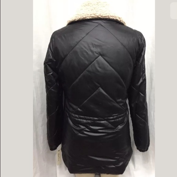 Kenneth Cole Faux Fur Sherpa-Lined Parka - Picture 3 of 4